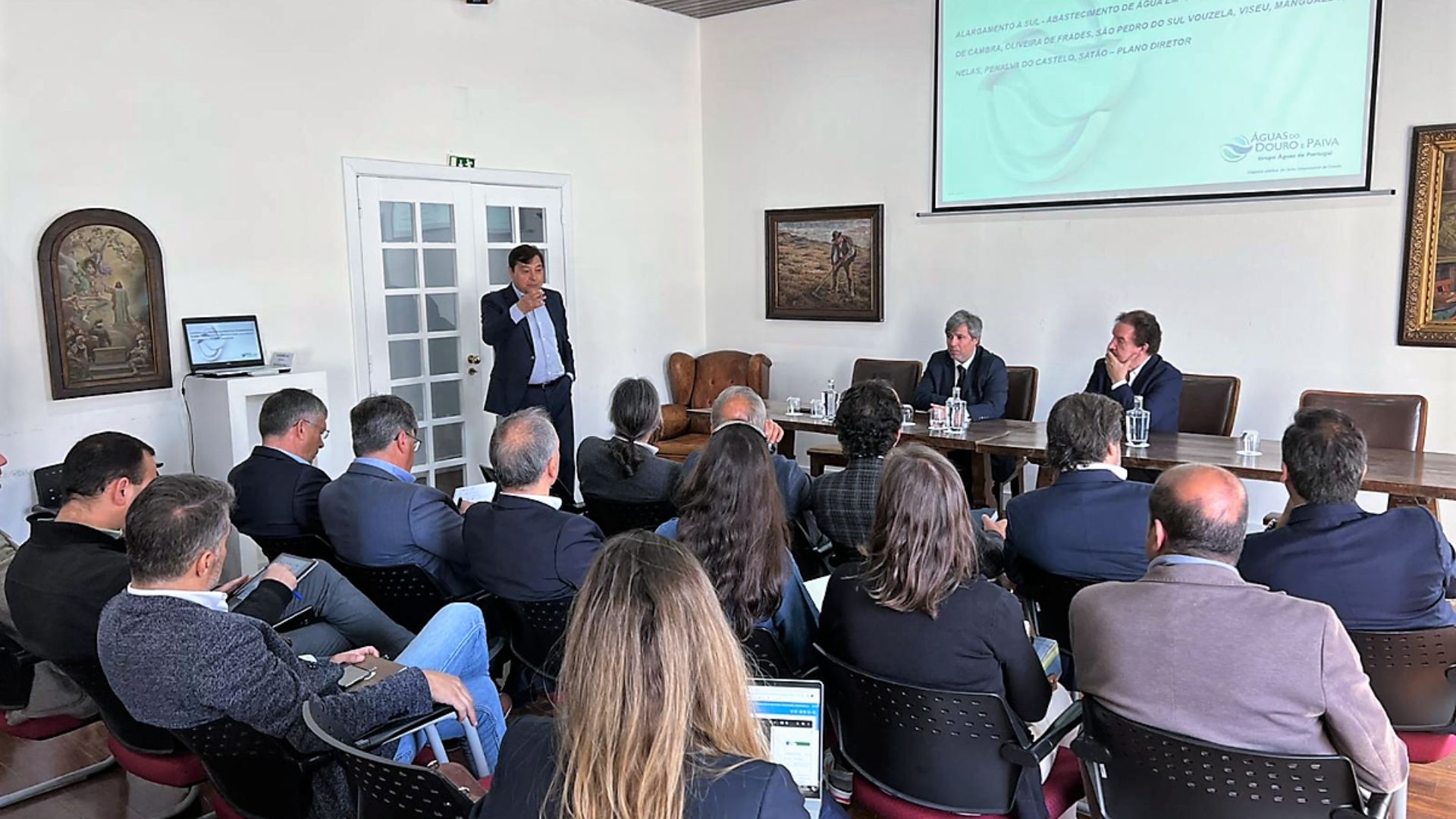 AdDP e Águas de Portugal reúnem com Municí­pios da região de Viseu