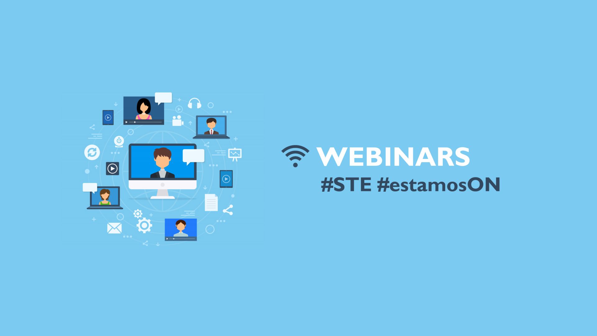 AdDP promove Webinars temáticos #estamosON