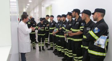 ETA de Lever recebe visita do Batalhão de Sapadores Bombeiros de Braga