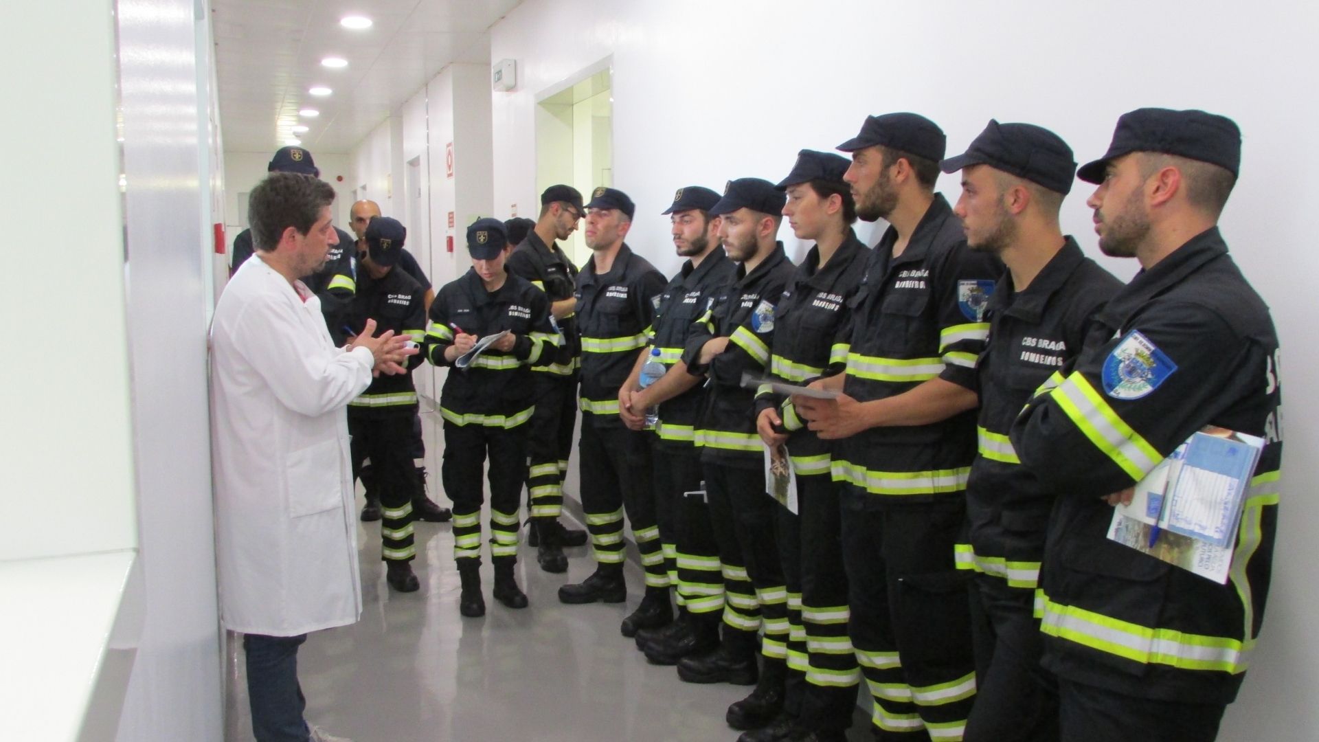 ETA de Lever recebe visita do Batalhão de Sapadores Bombeiros de Braga
