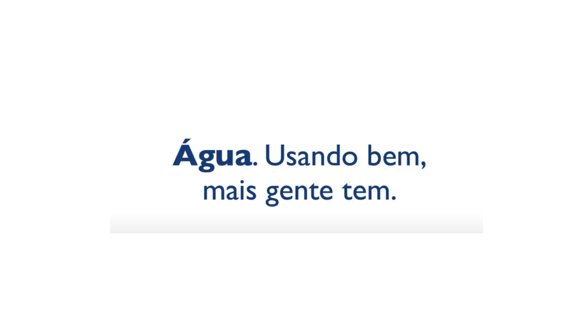Campanha “Todas as gotas contam”