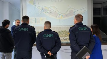 GNR realiza visita técnica à ETA de Lever para reforço da segurança e prevenção de crimes