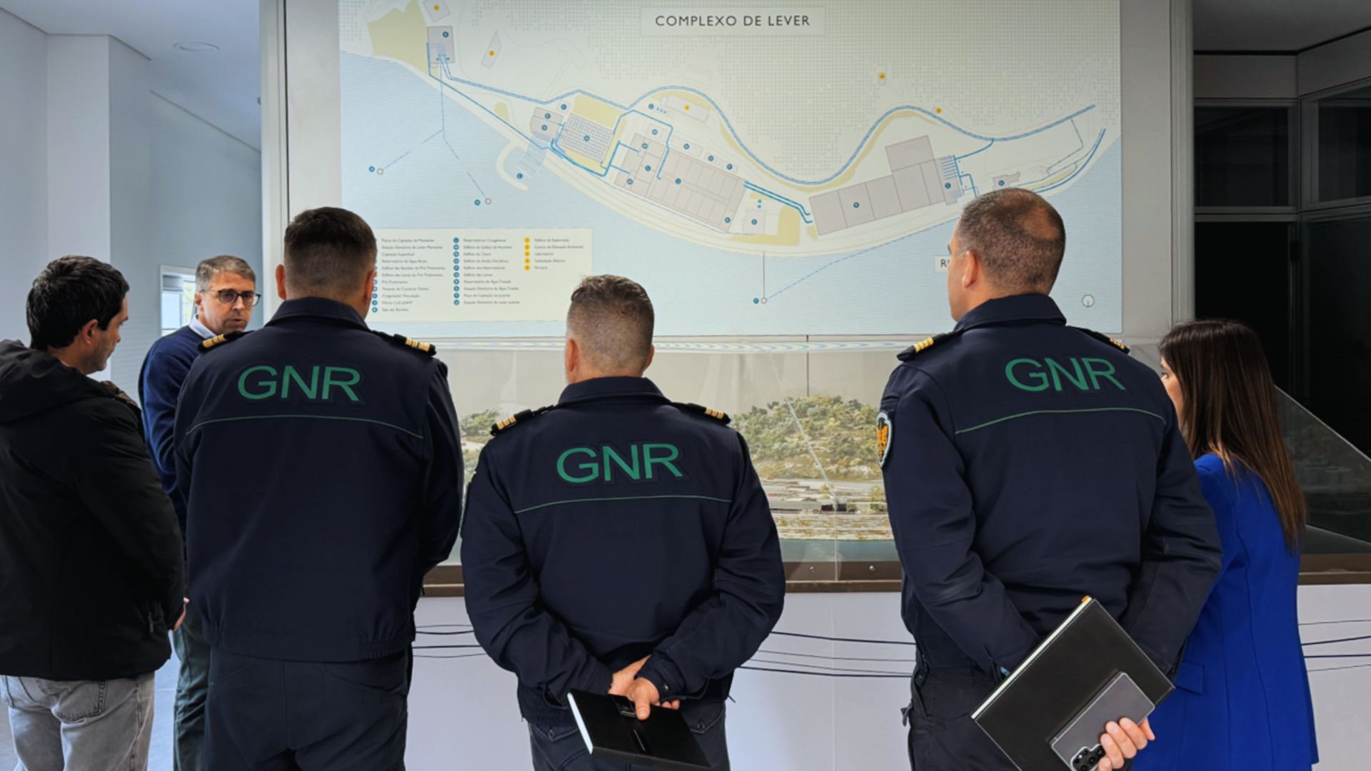 GNR realiza visita técnica à ETA de Lever para reforço da segurança e prevenção de crimes