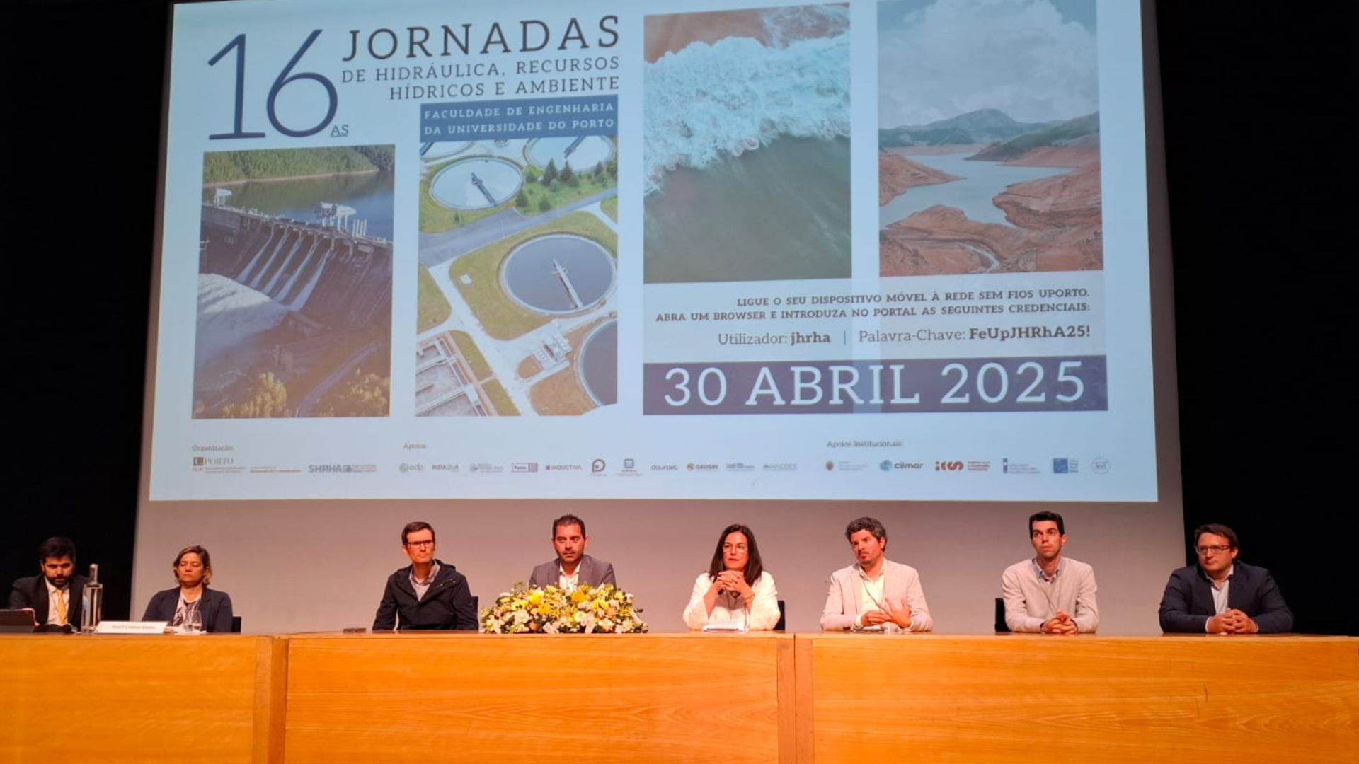 AdDP marca presença nas Jornadas de Hidráulica, Recursos Hídricos e Ambiente da FEUP