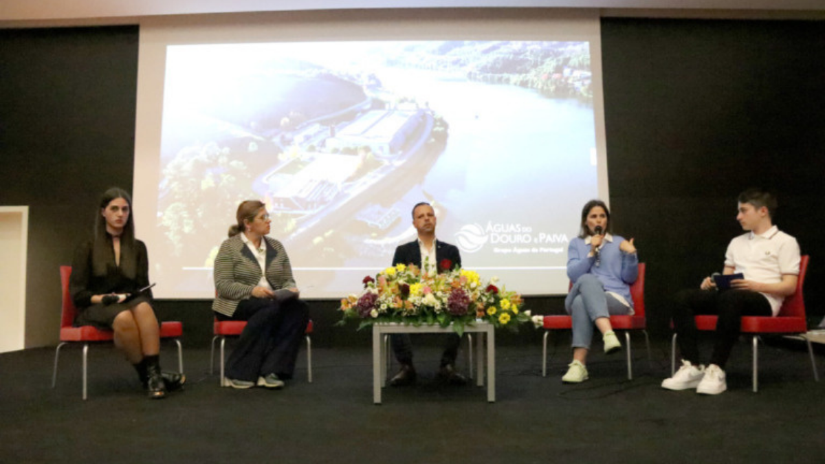 AdDP participa na palestra – Amo-te Água – na Escola Secundária de Felgueiras