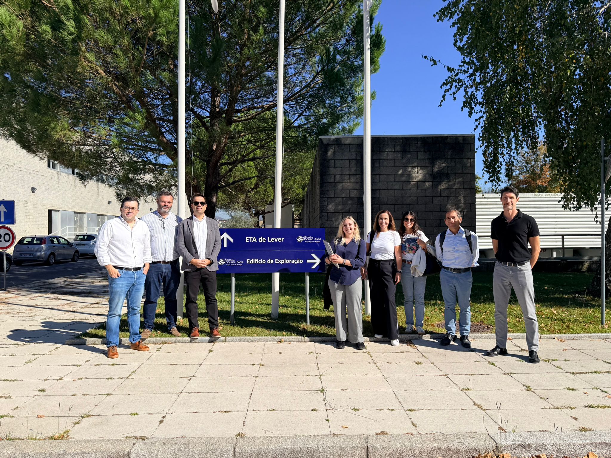 Delegação da Câmara Municipal de Matosinhos visita Sala de Comando da Águas do Douro e Paiva