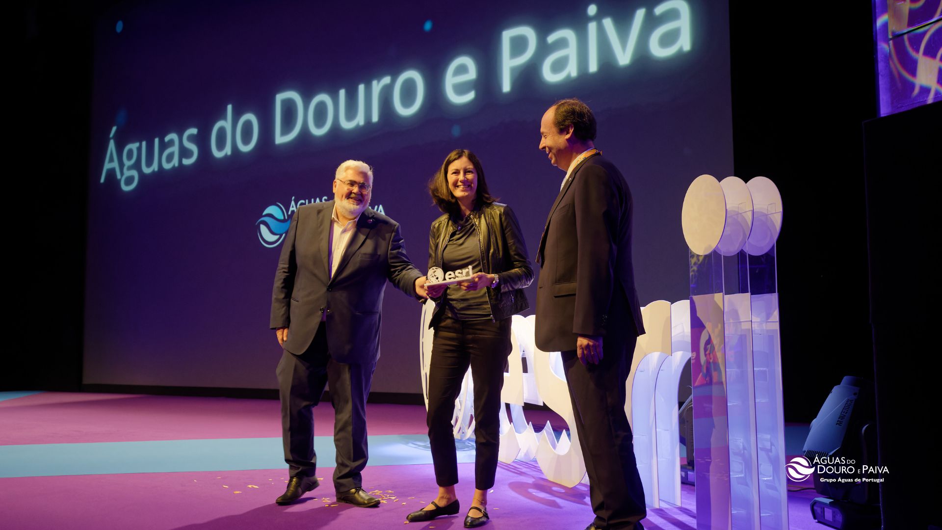 Águas do Douro e Paiva recebe Prémio +25 Anos da Esri Portugal  