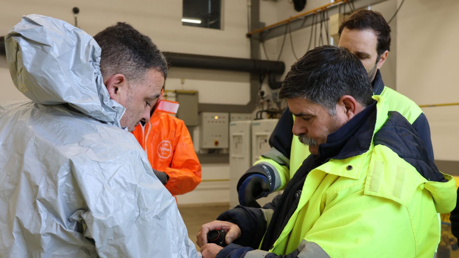 simulacros de fuga de cloro