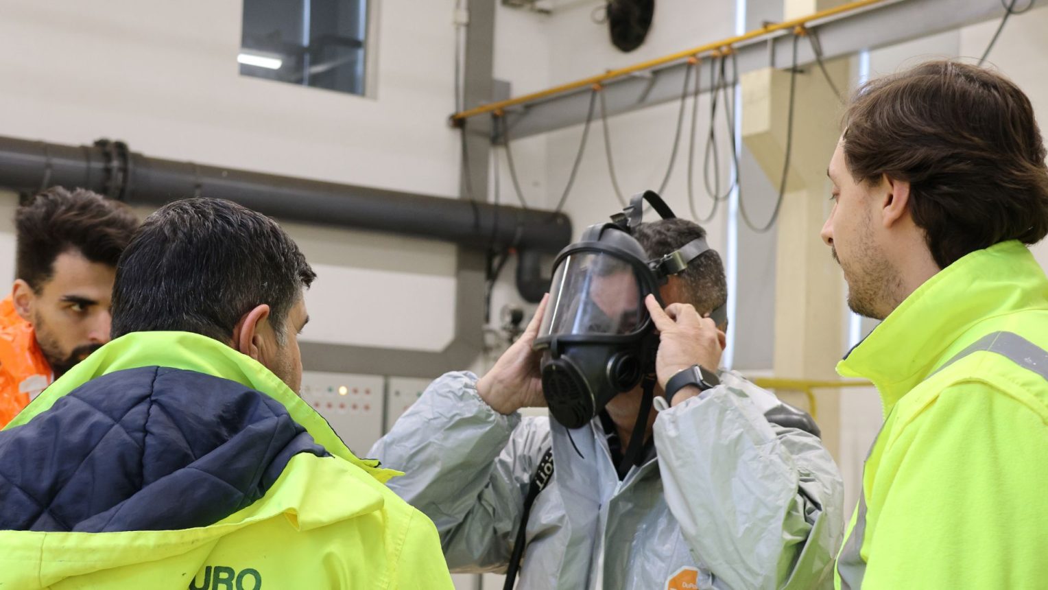 simulacros de fuga de cloro