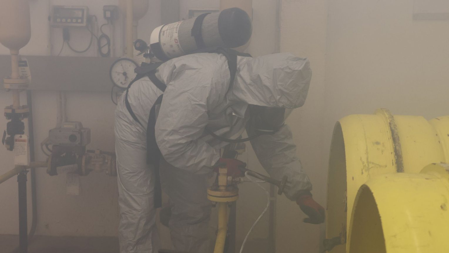 simulacros de fuga de cloro