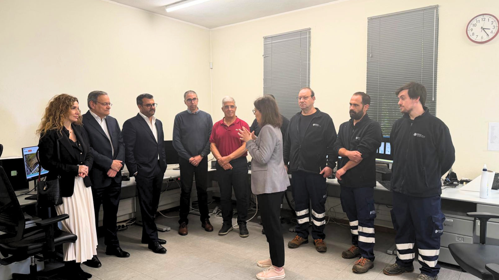 Conselho de Administração da Águas do Douro e Paiva visita ETA de Castelo de Paiva