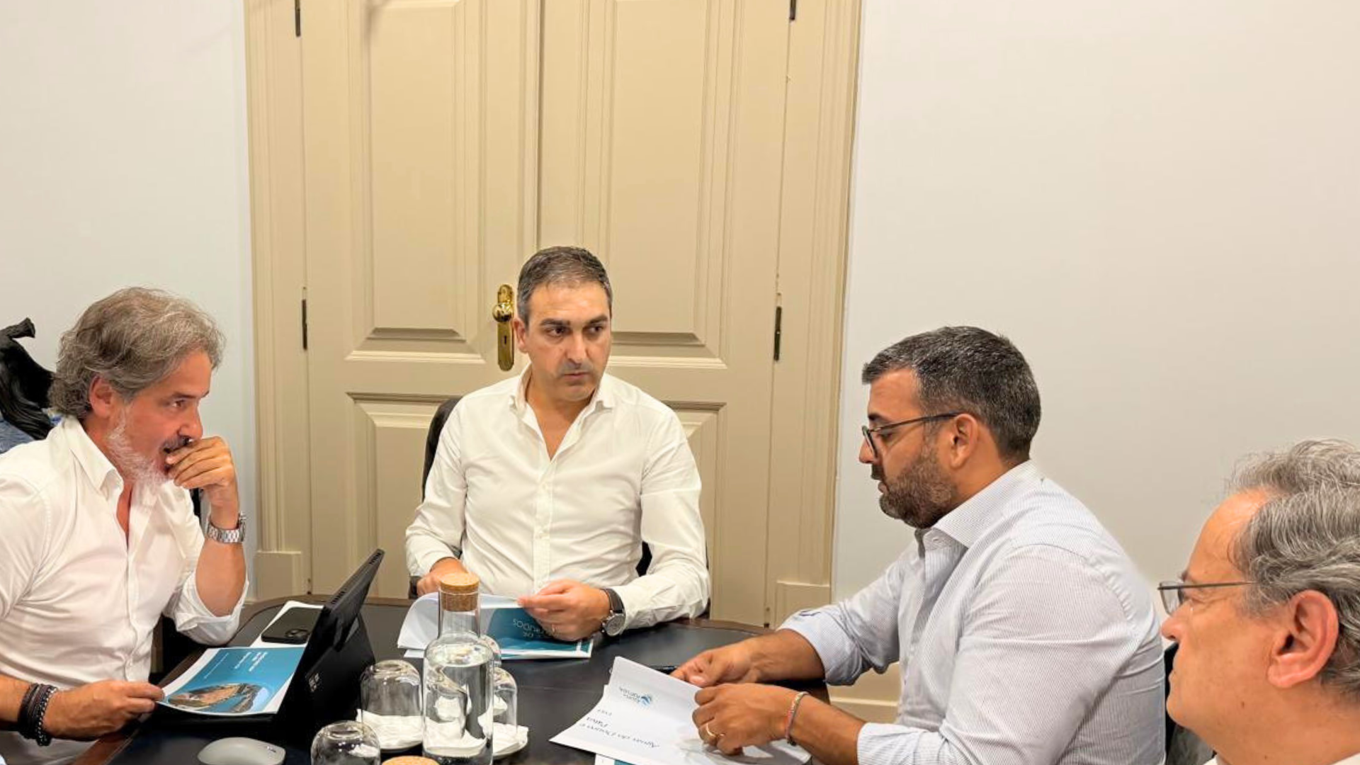 Reunião técnica entre Mangualde e Águas do Douro e Paiva avalia soluções para o abastecimento de água