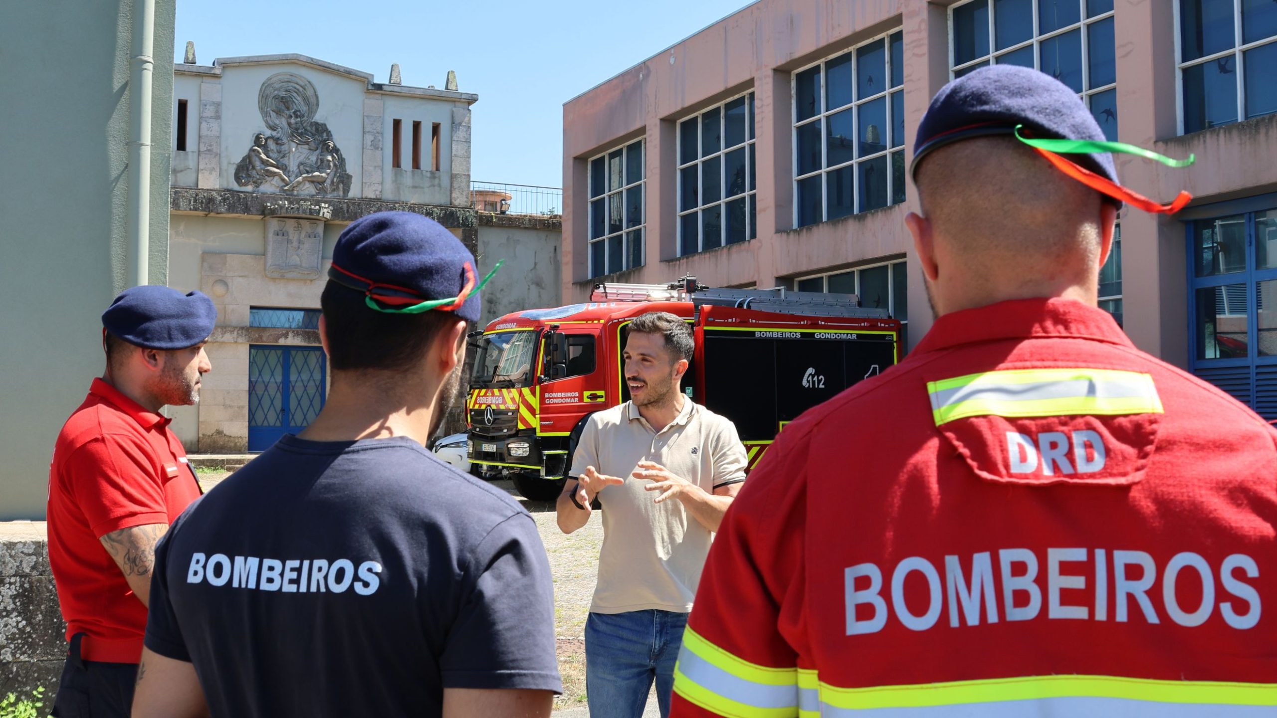 Bombeiros Voluntários reforçam conhecimento sobre as infraestruturas da Águas do Douro e Paiva  
