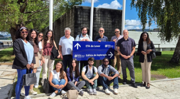 Estudantes da FCUP exploram a ETA de Lever para compreender a gestão do ciclo da água 